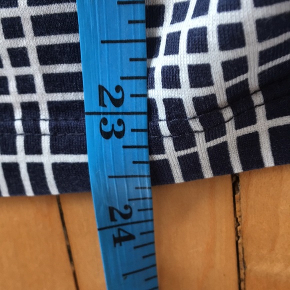 Tory Sport navy plaid buttondown M - Picture 7 of 7